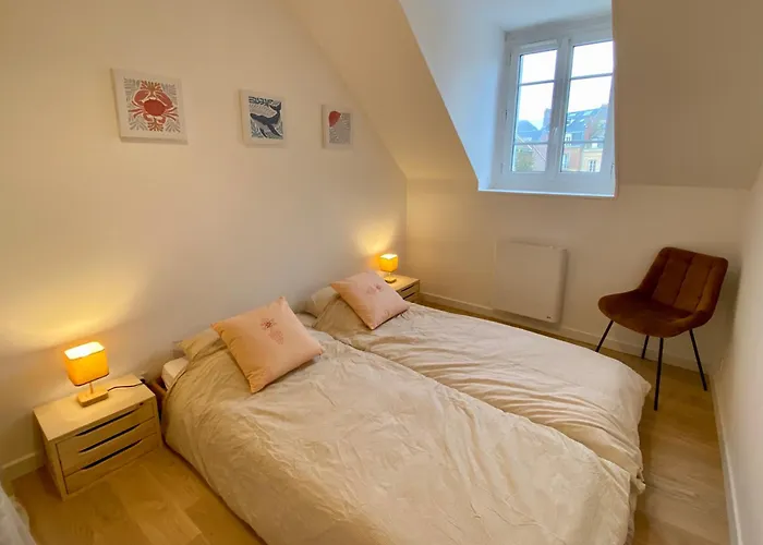 L'art Dieppois - Proxi Plage & Gare Apartment